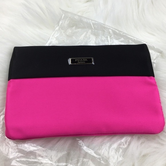 PRADA POUCH Cosmetic Bag Makeup Pouch NEW! - Picture 3 of 3